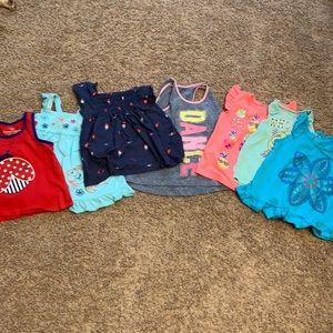 Lot of 4T Girls Tanks